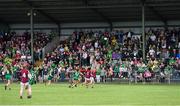 24 July 2019; A general view of spectators during the All-Ireland U16 ‘A’ Championship Final 2019 match between Galway and Meath at St Rynagh's in Banagher, Co Offaly. Photo by Piaras Ó Mídheach/Sportsfile