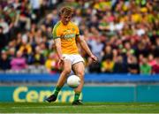 21 July 2019; Shane Walsh of Meath takes a free during the GAA Football All-Ireland Senior Championship Quarter-Final Group 1 Phase 2 match between Mayo and Meath at Croke Park in Dublin. Photo by Ray McManus/Sportsfile