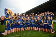 24 July 2019; Longford players celebrate following the All-Ireland U16 ‘B’ Championship Final 2019 match between Longford and Waterford at St Brendans Park in Birr, Co Offaly. Photo by David Fitzgerald/Sportsfile