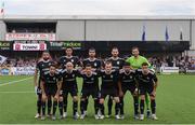 24 July 2019; The Qarabag FK team prior to the UEFA Champions League Second Qualifying Round 1st Leg match between Dundalk and Qarabag FK at Oriel Park in Dundalk, Louth. Photo by Ben McShane/Sportsfile