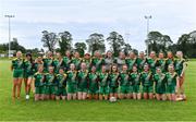 24 July 2019; The Meath squad before the All-Ireland U16 ‘A’ Championship Final 2019 match between Galway and Meath at St Rynagh's in Banagher, Co Offaly. Photo by Piaras Ó Mídheach/Sportsfile