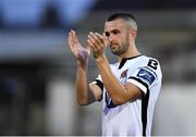 24 July 2019; Michael Duffy of Dundalk following the UEFA Champions League Second Qualifying Round 1st Leg match between Dundalk and Qarabag FK at Oriel Park in Dundalk, Louth. Photo by Seb Daly/Sportsfile