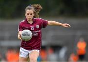 24 July 2019; Laura Kelly of Galway during the All-Ireland U16 ‘A’ Championship Final 2019 match between Galway and Meath at St Rynagh's in Banagher, Co Offaly. Photo by Piaras Ó Mídheach/Sportsfile