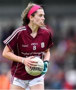 24 July 2019; Ellen Power of Galway during the All-Ireland U16 ‘A’ Championship Final 2019 match between Galway and Meath at St Rynagh's in Banagher, Co Offaly. Photo by Piaras Ó Mídheach/Sportsfile