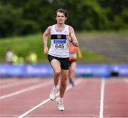 27 July 2019; Eric Keogh of Donore Harriers, Co. Dublin, competing in the Men's 10000m during day one of the Irish Life Health National Senior Track & Field Championships at Morton Stadium in Santry, Dublin. Photo by Sam Barnes/Sportsfile
