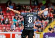 27 July 2019; John Mountney of Dundalk celebrates after scoring his sides first goal of the game during the SSE Airtricity League Premier Division match between St Patrick's Athletic and Dundalk at Richmond Park in Dublin. Photo by Michael P Ryan/Sportsfile