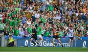 27 July 2019; Darragh O’Donovan of Limerick appeals after taking a sideline cut in the final seconds during the GAA Hurling All-Ireland Senior Championship Semi-Final match between Kilkenny and Limerick at Croke Park in Dublin. Photo by David Fitzgerald/Sportsfile