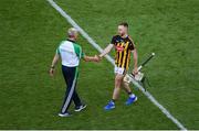 27 July 2019; Limerick manager John Kiely shakes hands with Conor Fogarty of Kilkenny after the GAA Hurling All-Ireland Senior Championship Semi-Final match between Kilkenny and Limerick at Croke Park in Dublin. Photo by Daire Brennan/Sportsfile
