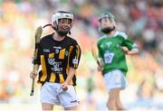 27 July 2019; Cahir Keyes, All Saints’ PS, Omagh, Tyrone, representing Kilkenny, during the INTO Cumann na mBunscol GAA Respect Exhibition Go Games at the GAA Hurling All-Ireland Senior Championship Semi-Final match between Limerick and Kilkenny at Croke Park in Dublin. Photo by Ramsey Cardy/Sportsfile