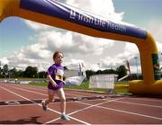 28 July 2019; A participant competing in the 1 Mile Fun Run during the Athletics Ireland Festival of Running at Morton Stadium in Santry, Dublin. Photo by Harry Murphy/Sportsfile