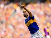 28 July 2019; Séamus Callanan of Tipperary celebrates after scoring his side's first goal of the game during the GAA Hurling All-Ireland Senior Championship Semi Final match between Wexford and Tipperary at Croke Park in Dublin. Photo by Seb Daly/Sportsfile