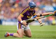 28 July 2019; Kevin Foley of Wexford during the GAA Hurling All-Ireland Senior Championship Semi Final match between Wexford and Tipperary at Croke Park in Dublin. Photo by Ramsey Cardy/Sportsfile