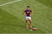 28 July 2019; A dejected Lee Chin of Wexford after the GAA Hurling All-Ireland Senior Championship Semi Final match between Wexford and Tipperary at Croke Park in Dublin. Photo by Daire Brennan/Sportsfile