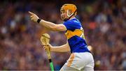 28 July 2019; Jake Morris of Tipperary celebrates after scoring a goal, which was disalowed in favour of a free, late in the GAA Hurling All-Ireland Senior Championship Semi Final match between Wexford and Tipperary at Croke Park in Dublin. Photo by Ray McManus/Sportsfile