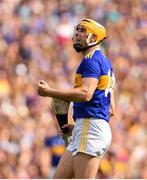 28 July 2019; Séamus Callanan of Tipperary celebrates a late Tipperary point during the GAA Hurling All-Ireland Senior Championship Semi Final match between Wexford and Tipperary at Croke Park in Dublin. Photo by Ramsey Cardy/Sportsfile