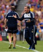 28 July 2019; Wexford manager Davy Fitzgerald during the GAA Hurling All-Ireland Senior Championship Semi Final match between Wexford and Tipperary at Croke Park in Dublin. Photo by Ramsey Cardy/Sportsfile
