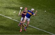 28 July 2019; Brendan Maher of Tipperary in action against Lee Chin of Wexford during the GAA Hurling All-Ireland Senior Championship Semi Final match between Wexford and Tipperary at Croke Park in Dublin. Photo by Daire Brennan/Sportsfile