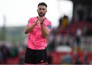28 July 2019; Roberto Lopes of Shamrock Rovers following the SSE Airtricity League Premier Division match between Cork City and Shamrock Rovers at Turners Cross in Cork. Photo by Ben McShane/Sportsfile