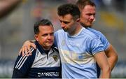 28 July 2019; Wexford manager Davy Fitzgerald, left, is consoled by Rory O'Connor after the GAA Hurling All-Ireland Senior Championship Semi Final match between Wexford and Tipperary at Croke Park in Dublin. Photo by Brendan Moran/Sportsfile