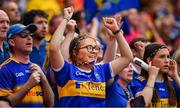 28 July 2019; Tipperary supporters watch the closing moments of the GAA Hurling All-Ireland Senior Championship Semi Final match between Wexford and Tipperary at Croke Park in Dublin. Photo by Brendan Moran/Sportsfile