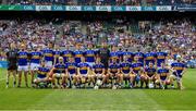 28 July 2019; The Tipperary squad before the GAA Hurling All-Ireland Senior Championship Semi Final match between Wexford and Tipperary at Croke Park in Dublin. Photo by Ray McManus/Sportsfile