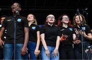 28 July 2019; The Mont Sion Choir from Waterford United performing during the Renault GAA World Games Opening Ceremony at Waterford City in Waterford. Photo by Piaras Ó Mídheach/Sportsfile