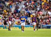 28 July 2019; Tomás O'Shea, Lisvernane NS, Aherlow, Tipperary, representing Tipperary, during the INTO Cumann na mBunscol GAA Respect Exhibition Go Games at the GAA Hurling All-Ireland Senior Championship Semi Final match between Wexford and Tipperary at Croke Park in Dublin. Photo by Ray McManus/Sportsfile