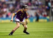 28 July 2019; Daithí McCloskey, St Canice PS, Dungiven, Derry, representing Wexford, during the INTO Cumann na mBunscol GAA Respect Exhibition Go Games at the GAA Hurling All-Ireland Senior Championship Semi Final match between Wexford and Tipperary at Croke Park in Dublin. Photo by Ray McManus/Sportsfile