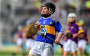 28 July 2019; Tomás O'Shea, Lisvernane NS, Aherlow, Tipperary, representing Tipperary, during the INTO Cumann na mBunscol GAA Respect Exhibition Go Games at the GAA Hurling All-Ireland Senior Championship Semi Final match between Wexford and Tipperary at Croke Park in Dublin. Photo by Brendan Moran/Sportsfile