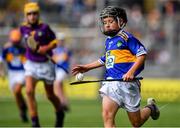 28 July 2019; Tomás O'Shea, Lisvernane NS, Aherlow, Tipperary, representing Tipperary, during the INTO Cumann na mBunscol GAA Respect Exhibition Go Games at the GAA Hurling All-Ireland Senior Championship Semi Final match between Wexford and Tipperary at Croke Park in Dublin. Photo by Brendan Moran/Sportsfile