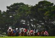 29 July 2019; Eventual winner Galtee Mist, left, with Colm O'Donoghue up, on their way to winning the Claytonhotelgalway.ie Handicap during Day One of the Galway Races Summer Festival 2019 in Ballybrit, Galway. Photo by Seb Daly/Sportsfile
