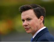 29 July 2019; Trainer Joseph O'Brien during Day One of the Galway Races Summer Festival 2019 in Ballybrit, Galway. Photo by Seb Daly/Sportsfile