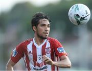 29 July 2019; Gerardo Bruna of Derry City during the SSE Airtricity League Premier Division match between Derry City and Waterford United at Ryan McBride Brandywell Stadium in Derry.    Photo by Oliver McVeigh/Sportsfile