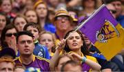 28 July 2019; Wexford supporters during the GAA Hurling All-Ireland Senior Championship Semi Final match between Wexford and Tipperary at Croke Park in Dublin. Photo by Brendan Moran/Sportsfile