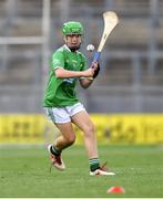 27 July 2019; Dylan McKeever, St. Patrick’s NS, Loch Gowna, Cavan, representing Limerick, during the INTO Cumann na mBunscol GAA Respect Exhibition Go Games at the GAA Hurling All-Ireland Senior Championship Semi-Final match between Limerick and Kilkenny at Croke Park in Dublin. Photo by Piaras Ó Mídheach/Sportsfile