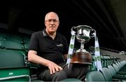 30 July 2019; Dublin manager Tom Gray in Croke Park at the EirGrid U20 Football All-Ireland Final preview event ahead of this Saturday’s decider against Cork. EirGrid, the state-owned company that manages and develops Ireland's electricity grid, has partnered with the GAA since 2015 as sponsor of the U20 GAA Football All-Ireland Championship. Photo by Brendan Moran/Sportsfile