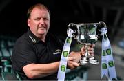 30 July 2019; Cork manager Keith Ricken in Croke Park at the EirGrid U20 Football All-Ireland Final preview event ahead of this Saturday’s decider against Dublin. EirGrid, the state-owned company that manages and develops Ireland's electricity grid, has partnered with the GAA since 2015 as sponsor of the U20 GAA Football All-Ireland Championship. Photo by Brendan Moran/Sportsfile