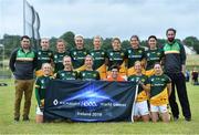 30 July 2019; The Australasia Native Born Ladies Football squad during the Renault GAA World Games 2019 Day 2 at WIT Arena, Carriganore, Co. Waterford. Photo by Piaras Ó Mídheach/Sportsfile