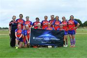 30 July 2019; The Heartland, USGAA, Native Born Camogie squad during the Renault GAA World Games 2019 Day 2 at WIT Arena, Carriganore, Co. Waterford United. Photo by Piaras Ó Mídheach/Sportsfile