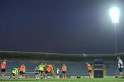 30 July 2019; A general view of Dundalk players during a training session at Dalga Arena in Baku, Azerbaijan. Photo by Eóin Noonan/Sportsfile