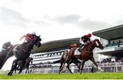 30 July 2019; Saltonstall, with Colin Keane up, crosses the line to win the Colm Quinn BMW Mile Handicap on Day Two of the Galway Races Summer Festival 2019 in Ballybrit, Galway. Photo by Seb Daly/Sportsfile