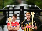 31 July 2019; At The Bord Gáis Energy GAA Hurling All-Ireland U-20 Championship semi-finals preview event in Dublin are Cork's Brian Turnbull and Kilkenny's Adrian Mullen. They were joined by Joe Canning and Ger Cunningham, who were announced as judges for the Bord Gáis Energy U-20 Player of the Year Award, Tipperary's Paddy Cadell, and Wexford's Charlie Mc Guckin. Kerry’s Adam O’Sullivan and Down’s Ruairí McCrickard were also in Dublin to look forward the Richie McElligott Cup decider. Photo by Stephen McCarthy/Sportsfile