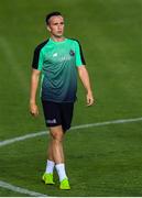31 July 2019; Aaron McEneff during a Shamrock Rovers Training Session at the GSP Stadium in Nicosia, Cyprus. Photo by Harry Murphy/Sportsfile
