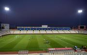 31 July 2019; A general view inside the stadium during a Shamrock Rovers Training Session at the GSP Stadium in Nicosia, Cyprus. Photo by Harry Murphy/Sportsfile