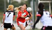 31 July 2019; Action from the Canada East Ladies B v Asia Cranes Ladies Football Native Born tournament game during the Renault GAA World Games 2019 Day 3 at WIT Arena, Carriganore, Co. Waterford.  Photo by Piaras Ó Mídheach/Sportsfile