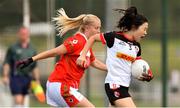 31 July 2019; Maya Wada of Asia Cranes in the Ladies Football Native Born tournament game against Canada East Ladies B during the Renault GAA World Games 2019 Day 3 at WIT Arena, Carriganore, Co. Waterford.  Photo by Piaras Ó Mídheach/Sportsfile