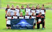 30 July 2019; The Asia Phoenix Irish Born Ladies Football squad during the Renault GAA World Games 2019 Day 2 at WIT Arena, Carriganore, Co. Waterford. Photo by Piaras Ó Mídheach/Sportsfile