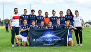 31 July 2019; The France Native Born Ladies Football squad during the Renault GAA World Games 2019 Day 2 at WIT Arena, Carriganore, Co. Waterford. Photo by Piaras Ó Mídheach/Sportsfile