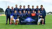 31 July 2019; The France Native Born Men's Football squad during the Renault GAA World Games 2019 Day 2 at WIT Arena, Carriganore, Co. Waterford. Photo by Piaras Ó Mídheach/Sportsfile