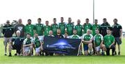 31 July 2019; The London Native Born Men's Football squad during the Renault GAA World Games 2019 Day 2 at WIT Arena, Carriganore, Co. Waterford. Photo by Piaras Ó Mídheach/Sportsfile